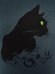 Женская футболка Noviti "Cat" (серая) цена и информация | Женские футболки | kaup24.ee