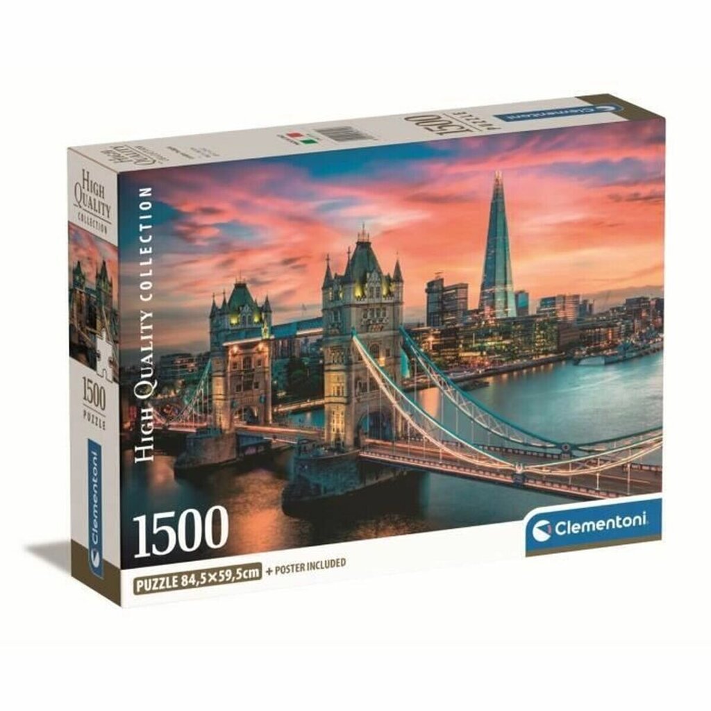 Pusle London Twilight Clementoni, 1500 tk цена и информация | Pusled | kaup24.ee