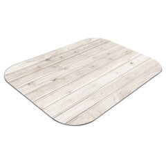Põrandat kaitsev matt Valged lauad, 120x90 cm hind ja info | Kontoritoolid | kaup24.ee