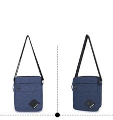 Мужская сумка К89, синяя цена и информация | Мужские сумки | kaup24.ee