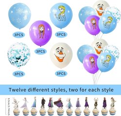 Frozen sünnipäeva dekoratsioonid lastele, nr 2 hind ja info | Peokaunistused | kaup24.ee