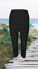 Retuusid-põlvpüksid, must hind ja info | Naiste püksid | kaup24.ee