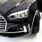 Ühekohaline laste elektriauto Audi S5, must цена и информация | Laste elektriautod | kaup24.ee