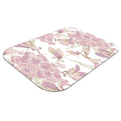 Põrandat kaitsev matt, roosa hibisk, 120x90 cm цена и информация | Офисные кресла | kaup24.ee