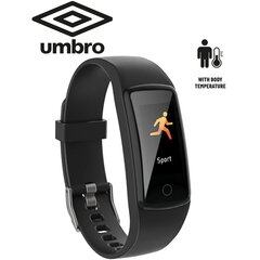 Elektrooniline käevõru, Umbro, must hind ja info | Nutivõrud (fitness tracker) | kaup24.ee