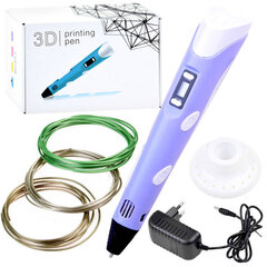 3D rašiklio „Magic Pen 3D +“ užpildymas ZA3932 hind ja info | Nutiseadmed ja aksessuaarid | kaup24.ee