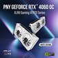 PNY GeForce RTX 4060 OC XLR8 Verto DF White Edition (VCG40608DFWXPB1-O) цена и информация | Videokaardid (GPU) | kaup24.ee