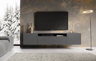 ТВ шкафчик ADRK Furniture Noemi, серый цвет цена и информация | Тумбы под телевизор | kaup24.ee