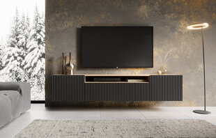 Tv-kapp ADRK Furniture Noemi, must/pruun hind ja info | TV alused | kaup24.ee
