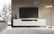 Tv-kapp ADRK Furniture Noemi, valge цена и информация | TV alused | kaup24.ee