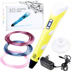 3D pliiats Magic Pen 3D + täidis hind ja info | Nutiseadmed ja aksessuaarid | kaup24.ee