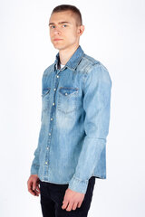 Джинсовая рубашка Ltb Jeans 1009604751570054973-XL цена и информация | Мужские рубашки | kaup24.ee