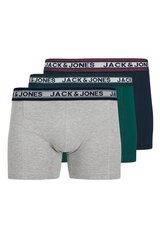 Lühikesed püksid meestele Jack & Jones, erinevad värvid, 3 tk hind ja info | Meeste aluspesu | kaup24.ee
