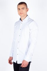 Рубашка Giovanni Fratelli 7046CR8DROPSATIN001-M/TALL цена и информация | Мужские рубашки | kaup24.ee