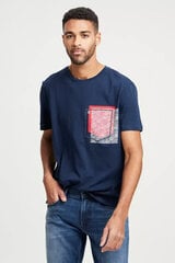 T-särk meestele Cross Jeans, sinine hind ja info | Meeste T-särgid | kaup24.ee