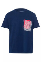 T-särk meestele Cross Jeans, sinine hind ja info | Meeste T-särgid | kaup24.ee