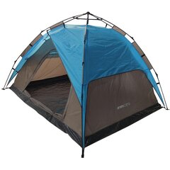 палатка трехместная, 210x180x140 см синяя цена и информация | Палатки | kaup24.ee