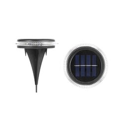 дисковые светильники на солнечных батареях, 2 шт. цена и информация | Уличное освещение | kaup24.ee