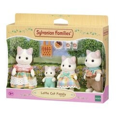 Figuuride komplekt Sylvanian Familiese maailma meie Latte Cat perekonnaga hind ja info | Tüdrukute mänguasjad | kaup24.ee