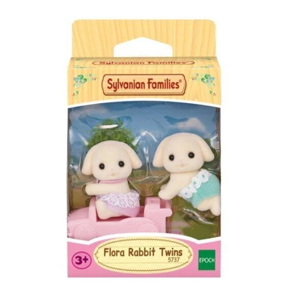 Figuurikomplekt Sylvanian Families lora Bunny Twins hind ja info | Tüdrukute mänguasjad | kaup24.ee