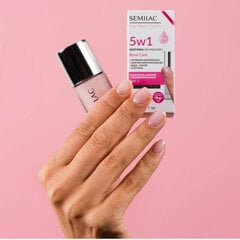 Küünepalsam Semilac 5in1 Rose Care, 7 ml hind ja info | Küünelakid, küünetugevdajad | kaup24.ee