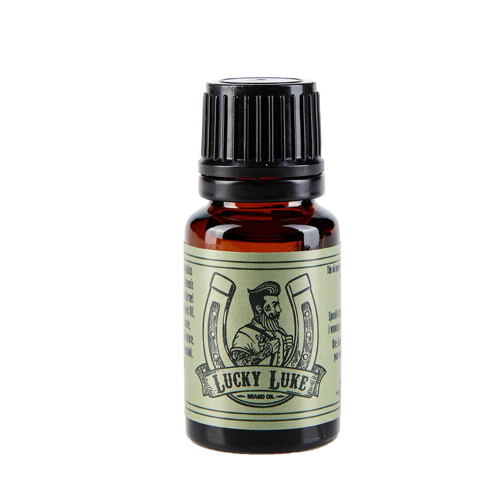 Habemeõli Lucky Luke Beard Oil, 10 ml цена и информация | Raseerimisvahendid | kaup24.ee