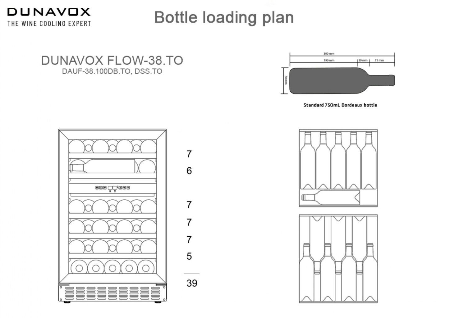 Dunavox DAUF-38.100DB.TO hind ja info | Veinikülmikud | kaup24.ee