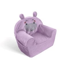 Tugitool Albero Mio Animals Hippo, lilla цена и информация | Детские диваны, кресла | kaup24.ee