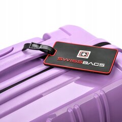 Väike kohver SwissBags, S, lilla цена и информация | Чемоданы, дорожные сумки | kaup24.ee
