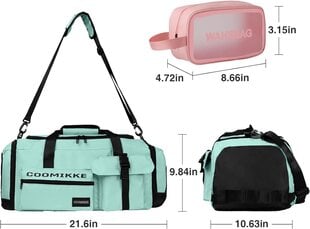 Спортивная сумка с функцией рюкзака, зеленая цена и информация | Рюкзаки и сумки | kaup24.ee