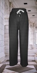 Женские черные брюки из ткани цена и информация | Женские брюки | kaup24.ee