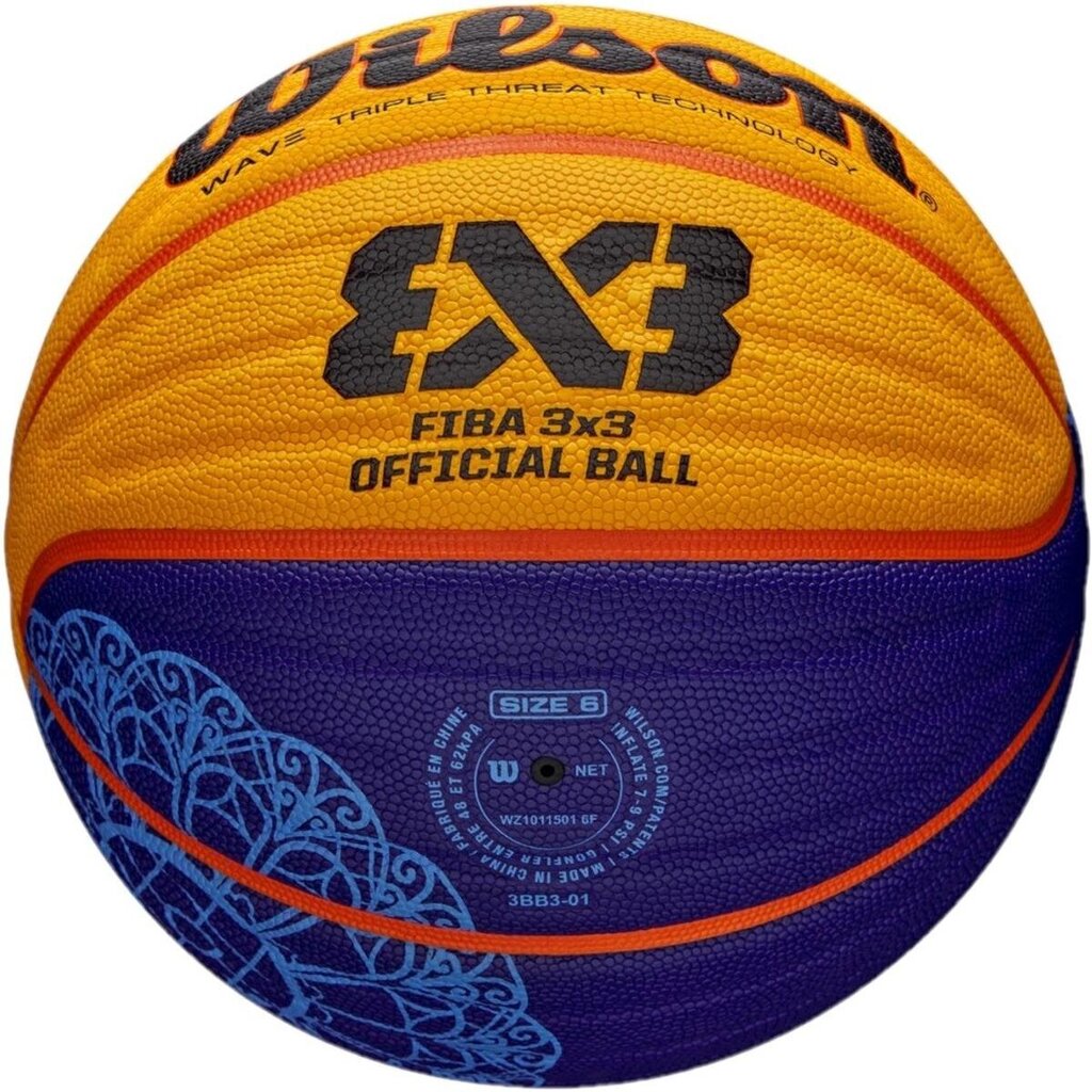 korvpall - wilson fiba 3x3 цена и информация | Korvpallid | kaup24.ee