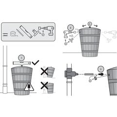 резервуар для дождевой воды 275 л цена и информация | Оборудование для полива | kaup24.ee