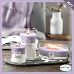 WoodWick свеча Большая банка Amethyst Sky цена и информация | Подсвечники, свечи | kaup24.ee