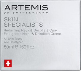 Stangrinamasis kaklo ir dekolte srities kremas Artemis Skin Specialists Re-Firm, 50 ml hind ja info | Näokreemid | kaup24.ee