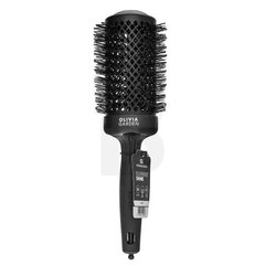 Olivia Garden Expert Blowout Shine Round Brush Black 55 mm hair brush цена и информация | Расчески, щетки для волос, ножницы | kaup24.ee