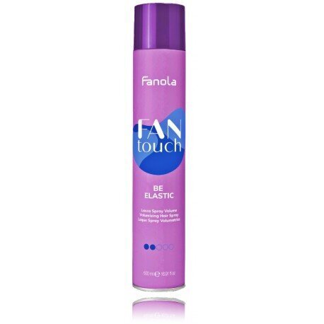 Volüümi andev juukselakk Fanola Fan Touch Be Elastic volüümi andev juukselakk, keskmise hoidmisega, 500 ml цена и информация | Viimistlusvahendid juustele | kaup24.ee