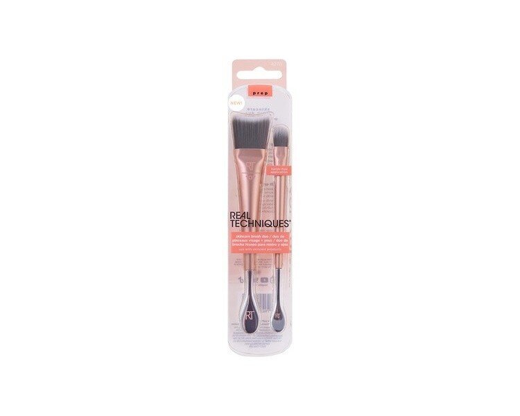 Meigipintslite komplekt Real Techniques Skincare Brush, 2 tk цена и информация | Meigipintslid, -käsnad | kaup24.ee