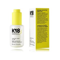 Juukseõli K18 Molecular Repair Hair Oil, kahjustatud juustele, 30 ml hind ja info | Maskid, õlid, seerumid | kaup24.ee