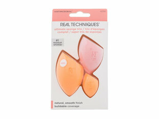 Meigikäsn Real Techniques Ultimate Sponge Trio, 3 tk hind ja info | Meigipintslid, -käsnad | kaup24.ee