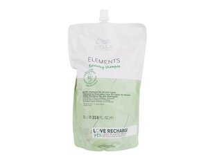 Šampooni täitepakend Wella Elements Renewing, 1000 ml hind ja info | Šampoonid | kaup24.ee