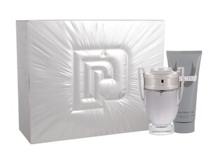 Parfümeeria komplekt meestele Paco Rabanne Invictus tualettvesi EDT, 100 ml + dušigeel, 100 ml hind ja info | Meeste parfüümid | kaup24.ee