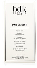 Parfüümvesi BDK Parfums Pas Ce Soir EDP naistele, 100 ml hind ja info | Naiste parfüümid | kaup24.ee