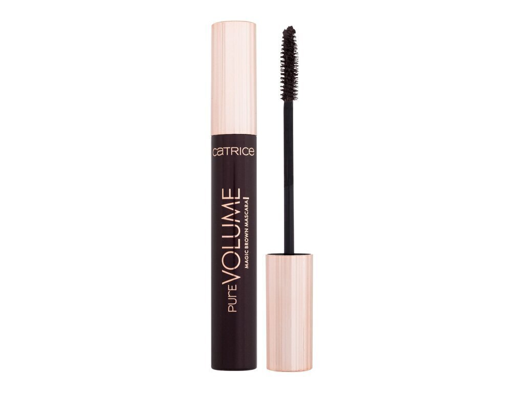 Ripsmetušš Catrice Pure False Lash Beyond Black Mascara Burgundy Brown, 10 ml hind ja info | Ripsmetušid, lauvärvid, silmapliiatsid, seerumid | kaup24.ee