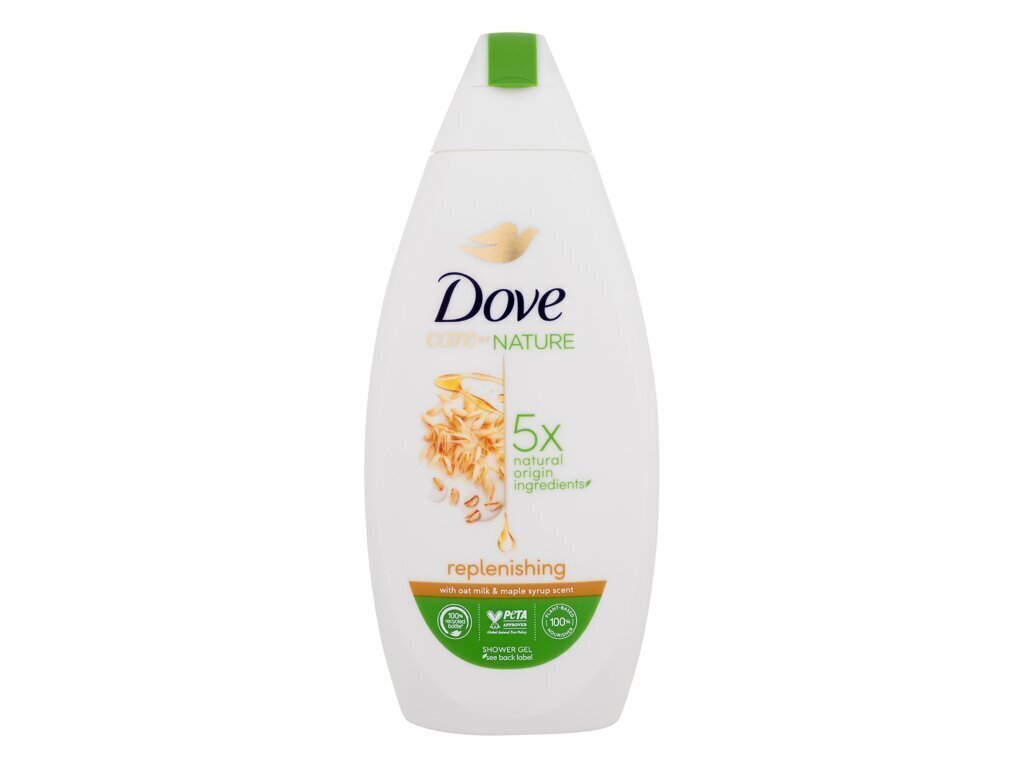 Dušigeel Dove Care By Nature Replenishing Shower Gel, 400 ml цена и информация | Dušigeelid, õlid | kaup24.ee