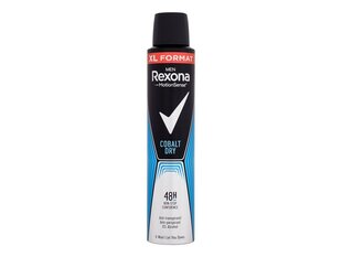 Deodorant Rexona Men Cobalt Dry, 200 ml hind ja info | Deodorandid | kaup24.ee