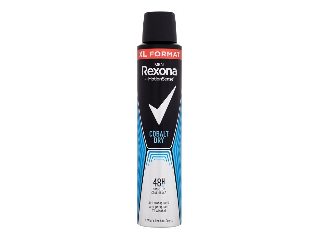 Deodorant Rexona Men Cobalt Dry, 200 ml цена и информация | Deodorandid | kaup24.ee