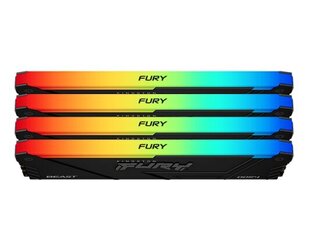 Kingston Fury Beast RGB KF432C16BB2AK4/128 цена и информация | Оперативная память (RAM) | kaup24.ee