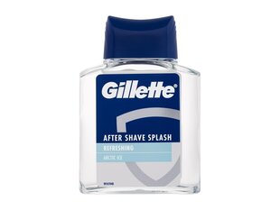 Värskendav vesi pärast raseerimist Gillette Arctic Ice meestele, 100 ml цена и информация | Косметика и средства для бритья | kaup24.ee