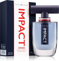 Tualettvesi Tommy Hilfiger Impact Spark EDT meestele, 100 ml цена и информация | Мужские духи | kaup24.ee